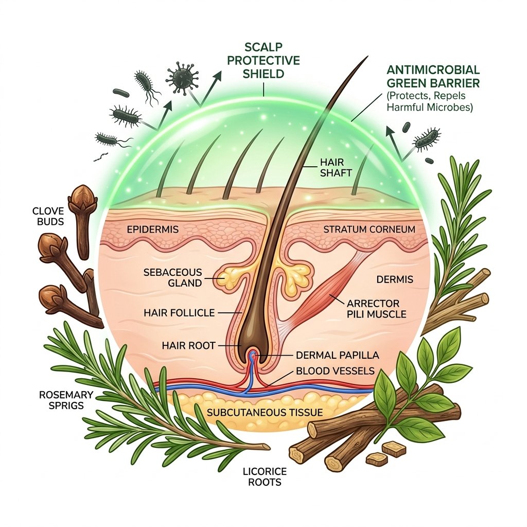 Antifungal & Scalp Purifying Activity